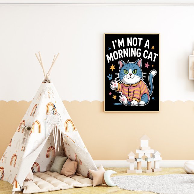 Poster Ligne de départ du matin (Créateur téléchargé)