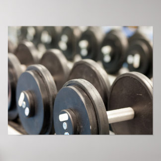 Poster Ligne de fermeture de Dumbbells