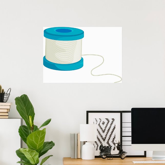 Poster Ligne de pêche (Créateur téléchargé)