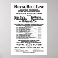 Ligne ferroviaire royale bleue 1908