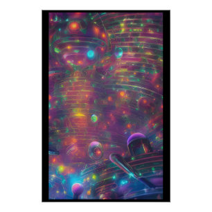 Poster Ligne, Ligne, Ligne Votre Starship