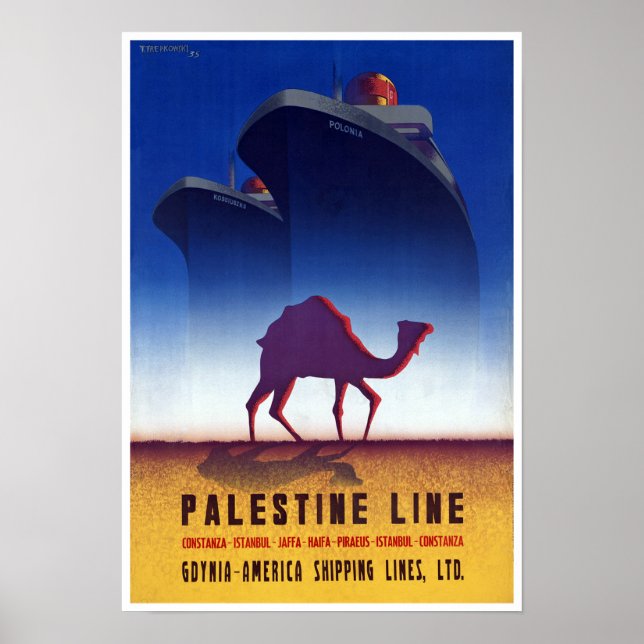 Poster Ligne Palestine (Devant)