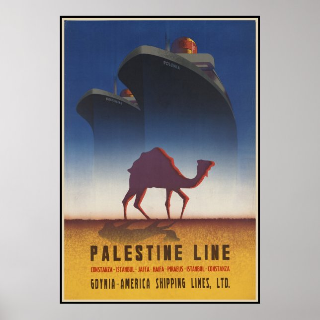 Poster Ligne Palestine (Devant)