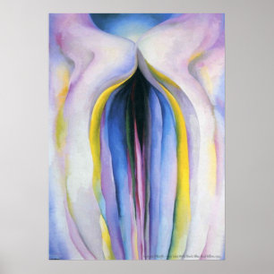 Poster Lignes de gris O'Keeffe - Résumé