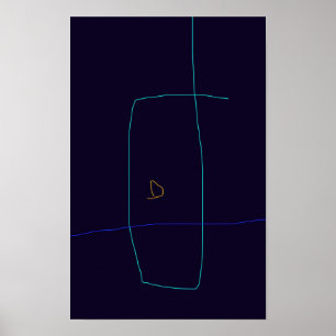 Poster Lignes minimalistes