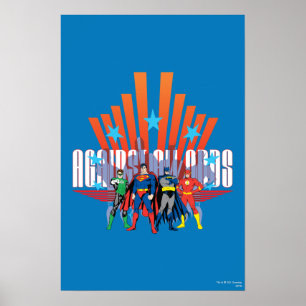 Poster Ligue de Justice "Contre Toutes Les Odeurs"