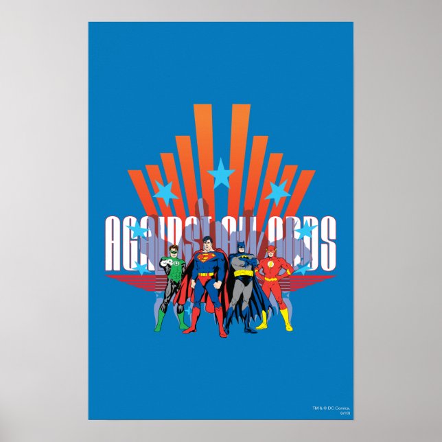 Poster Ligue de Justice "Contre Toutes Les Odeurs" (Devant)