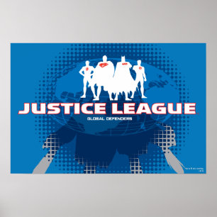 Poster Ligue de la justice pour les défenseurs mondiaux