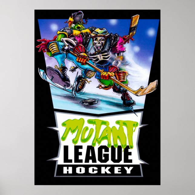 Poster Ligue Mutant Hockey - Les Joueurs (Devant)