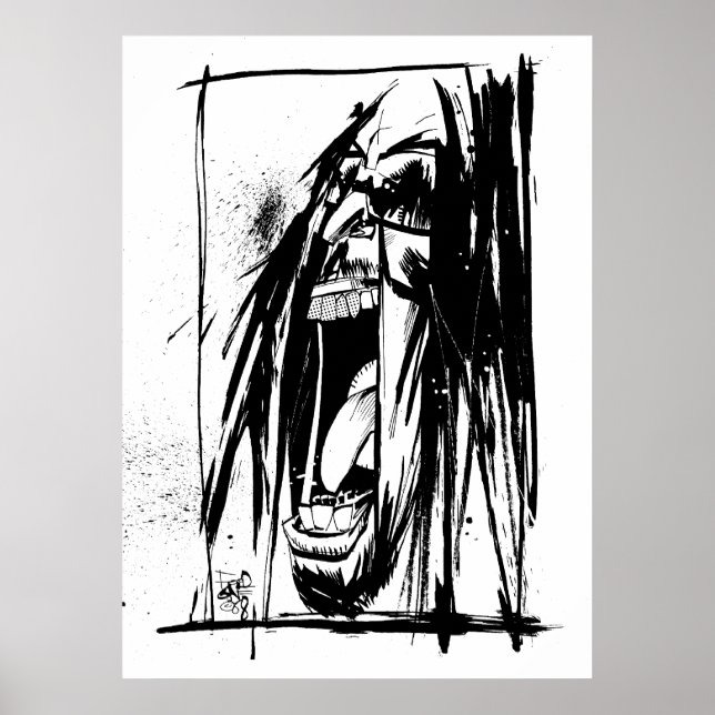 Poster Lil Jon "Collaboration de Jim Mahfood et Lil Jon" (Devant)