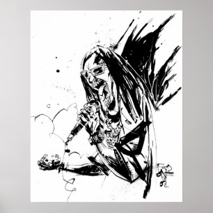 Poster Lil Jon "Collaboration de Jim Mahfood et Lil Jon"