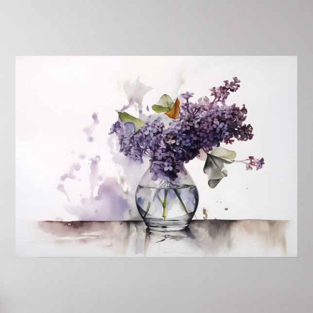 Poster Lilac (Devant)