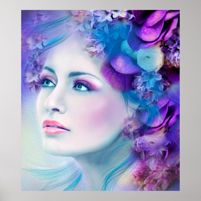 Poster lilac valse (Devant)