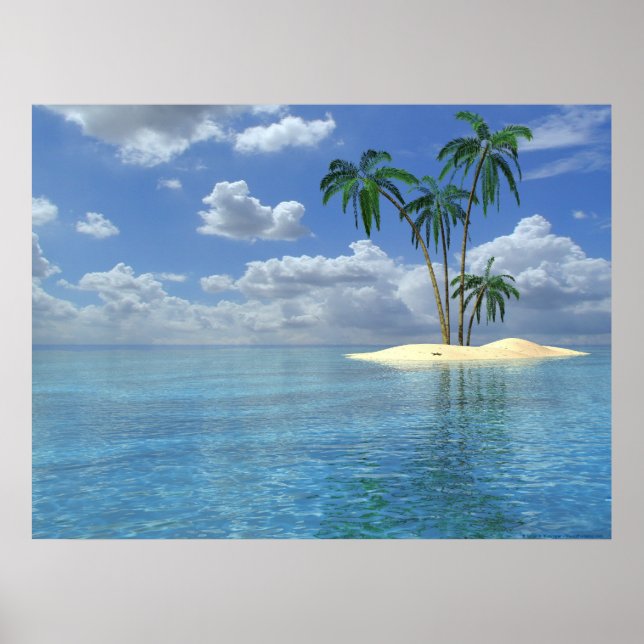 Poster L'île (Devant)