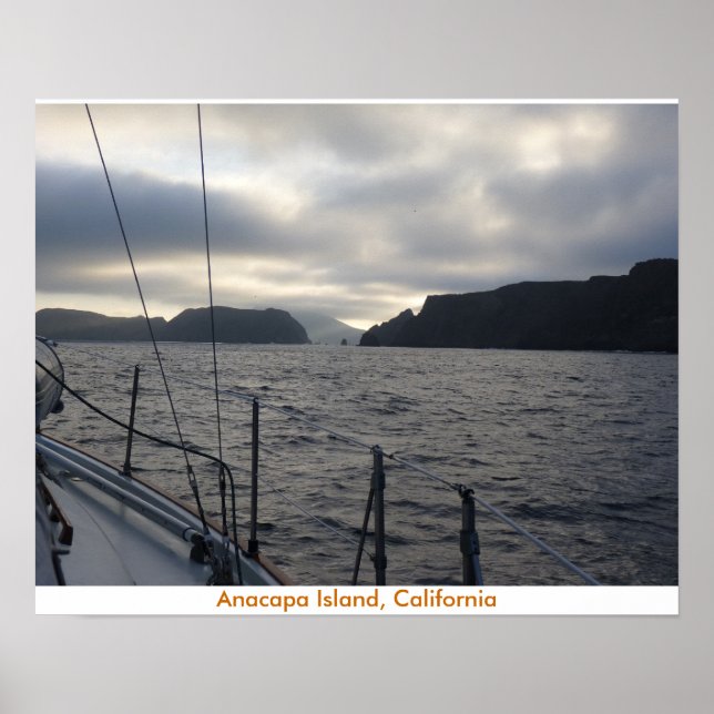 Poster L'île d'Anacapa (Devant)