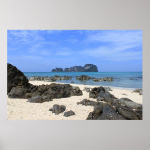 Poster L'île tropicale