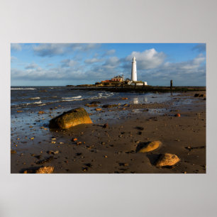 Poster L'île Whitley, Angleterre de St Mary