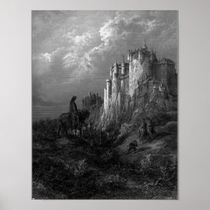 Poster L'illustration de Doré de Camelot
