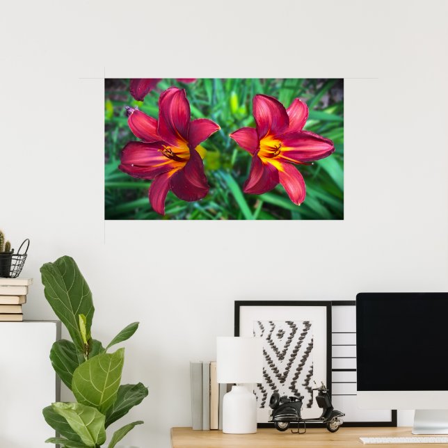 Poster Lily, (Bureau à domicile)