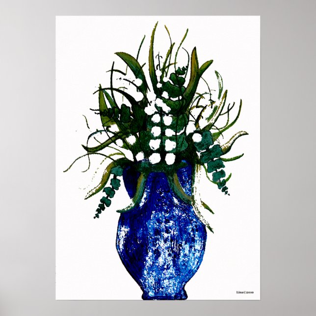 Poster Lily de la Vallée (Devant)