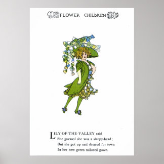 Poster Lily-de-la-vallée