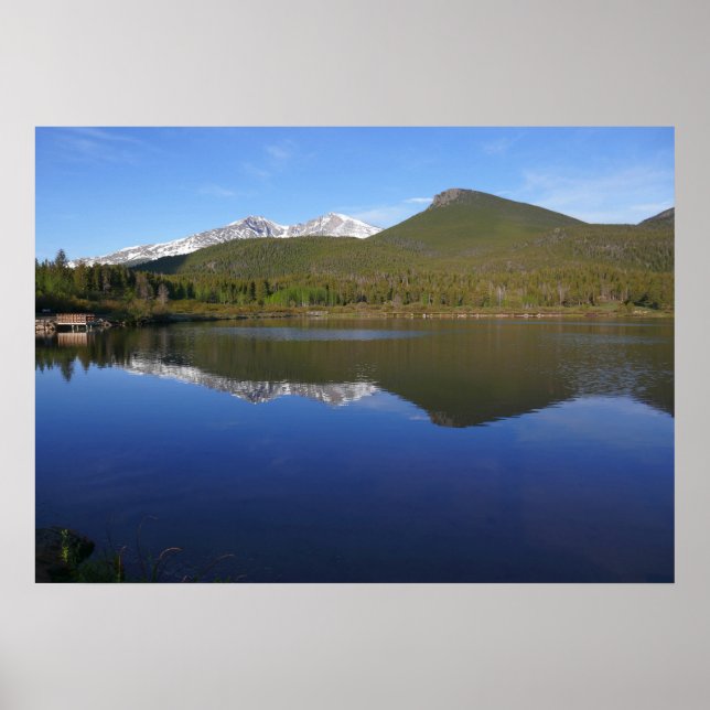 Poster Lily Lake à Rocky Mountain National Park (Devant)