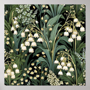 Poster Lily of the Valley Art Imprimer