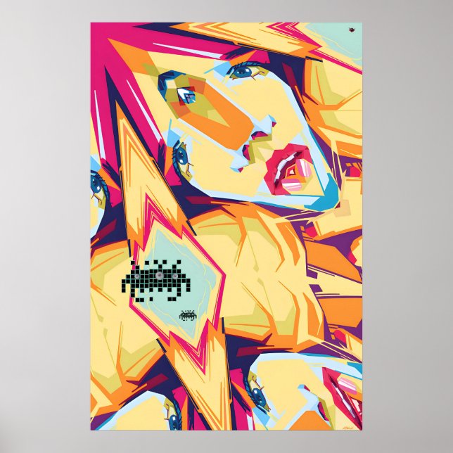 Poster L'image buvard Bligger (Devant)