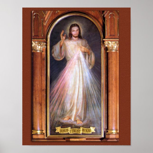 POSTER L'IMAGE DIVINE MERCY DEVOTIONAL (ORIGINAL) (Devant)