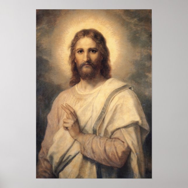 Poster L'image du Seigneur - Heinrich Hofmann (Devant)