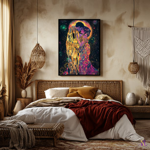 Poster L'Imaginaire céleste Kiss Art Nouveau