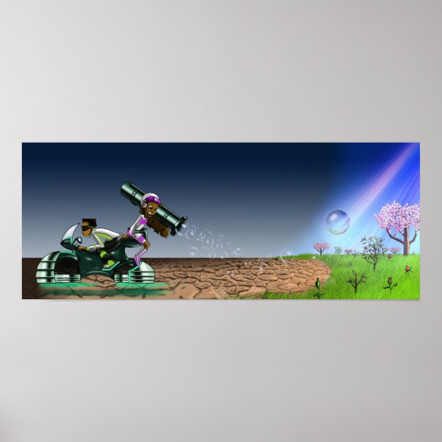 Poster L'Imaginaire des enfants afro-américains (Devant)
