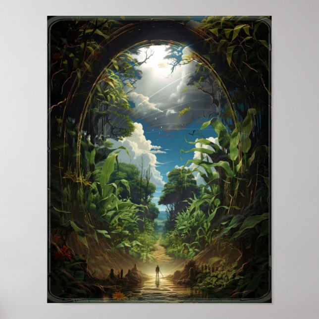 Poster L'Imaginaire naturel "Un monde plus grand" (Devant)