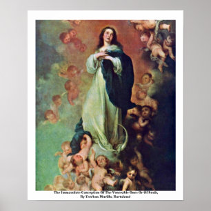 Poster L'Immaculée Conception Des Vénérables