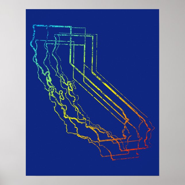 Poster limon de refroidissement de la californie (Devant)