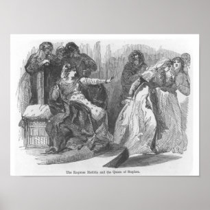 Poster L'impératrice Matilda et la reine d'Etienne