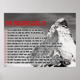 Poster L'implacable 13