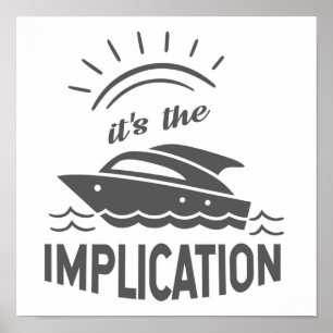 Poster L'implication est toujours ensoleillée en philadel
