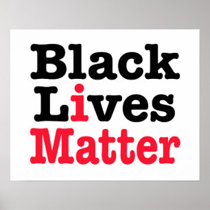 Poster L'importance des vies noires