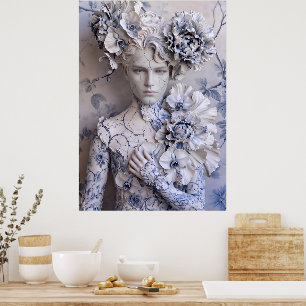 Poster L'impression d'art masculine Fey en porcelaine