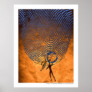 Poster L'impression - L'Empreinte