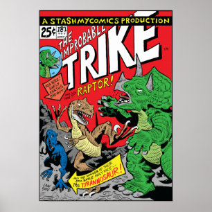 Poster L'Improbable Trike de Jim Lawson Imprimer/Poster