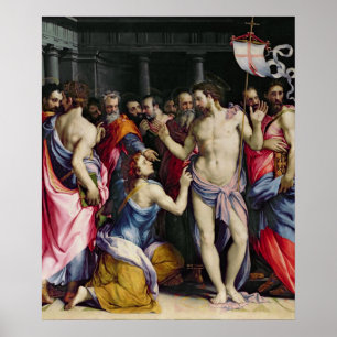 Poster L'incrédulité de St. Thomas, c.1547