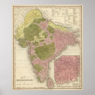 Poster L'Inde et le Sri Lanka