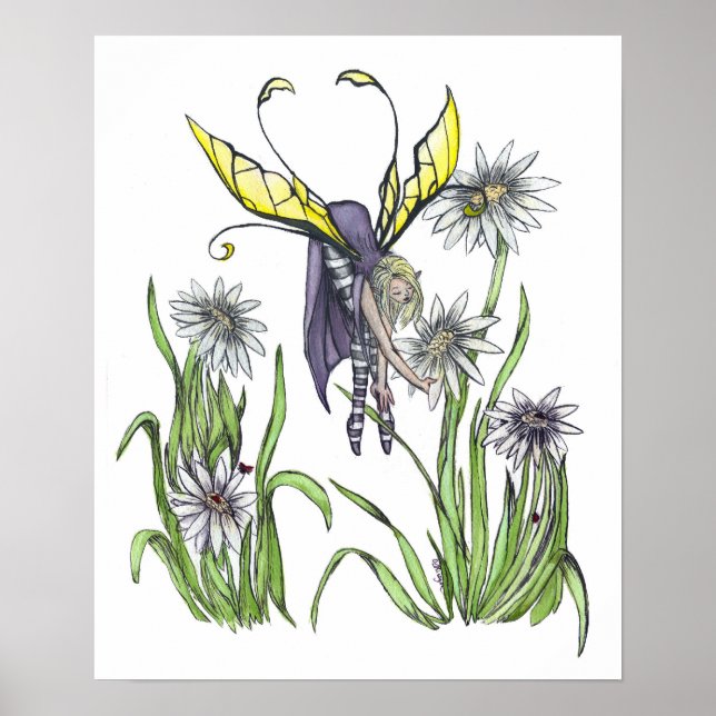 Poster L'inspecteur de la marguerite (Devant)