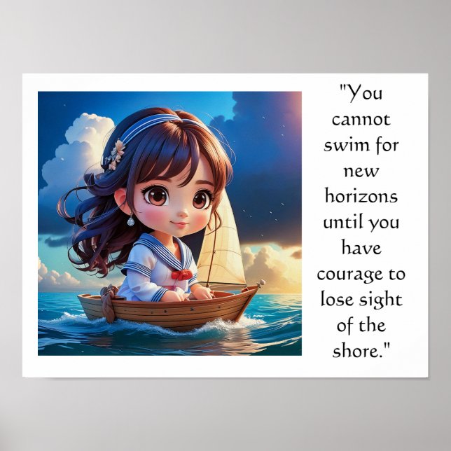 Poster L'inspiration artistique de Chibi (Devant)