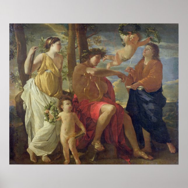 Poster L'inspiration du poète (Devant)