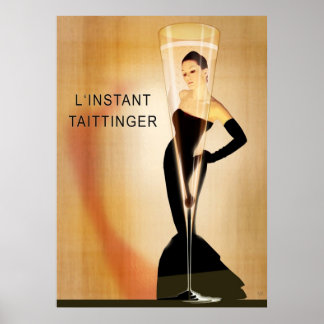 Poster L'Instant Taittinger Remix