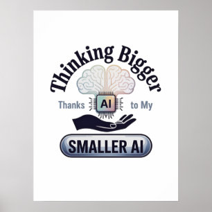Poster L'intelligence artificielle Penser un Humour plus