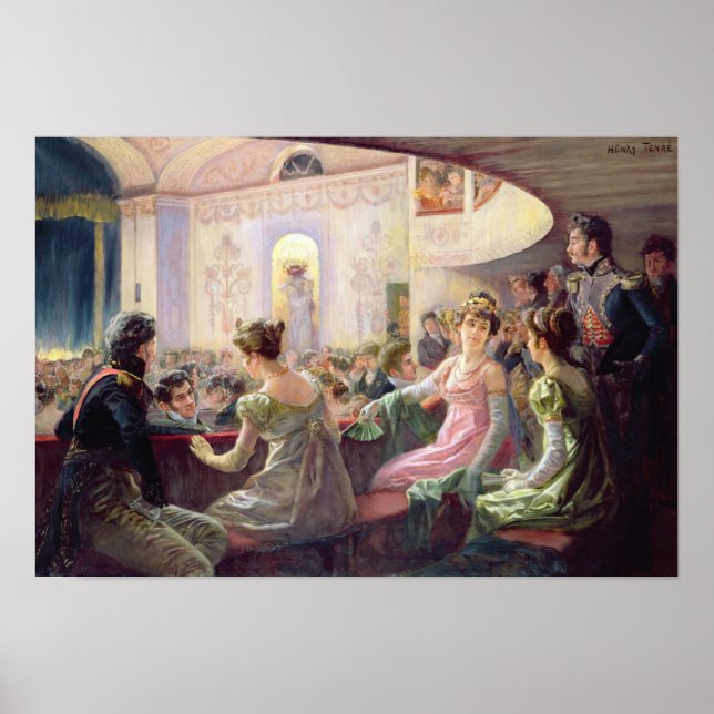 Poster L'Interval au Théâtre (Devant)